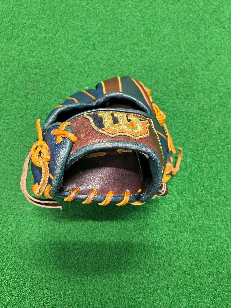 即戦力！Wilson 軟式ワナビー　グローブ ネイビー/ブラウン　86型