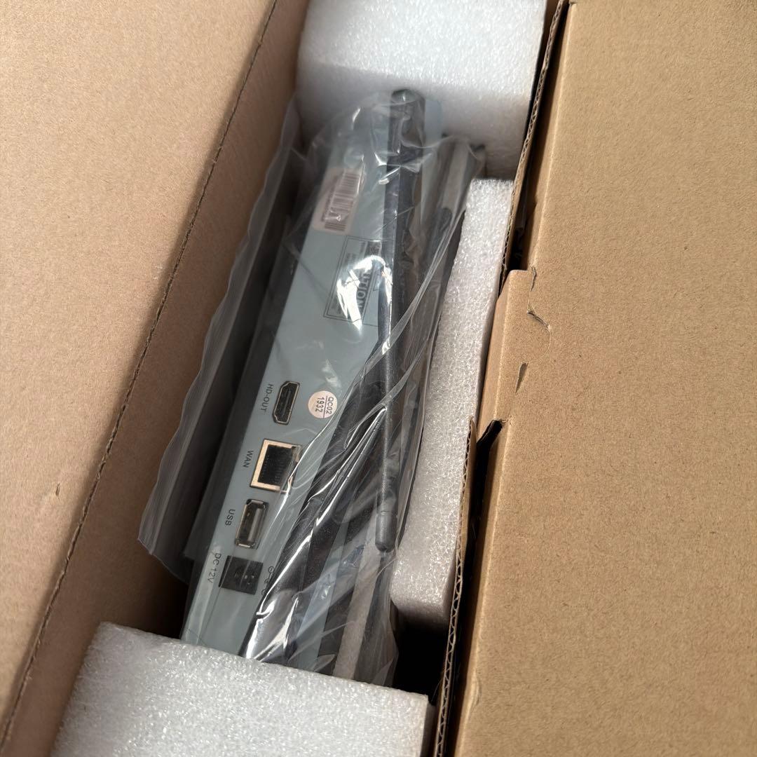 Hiseeu ワイヤレスセキュリティカメラ4台500万画素　1TB