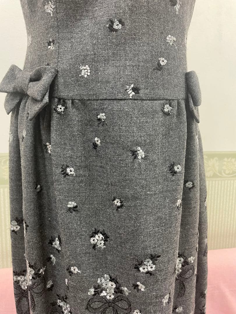 ❣️週末限定セール❣️極美品❣️エムズグレイシーワンピース40 入学式などに❣️