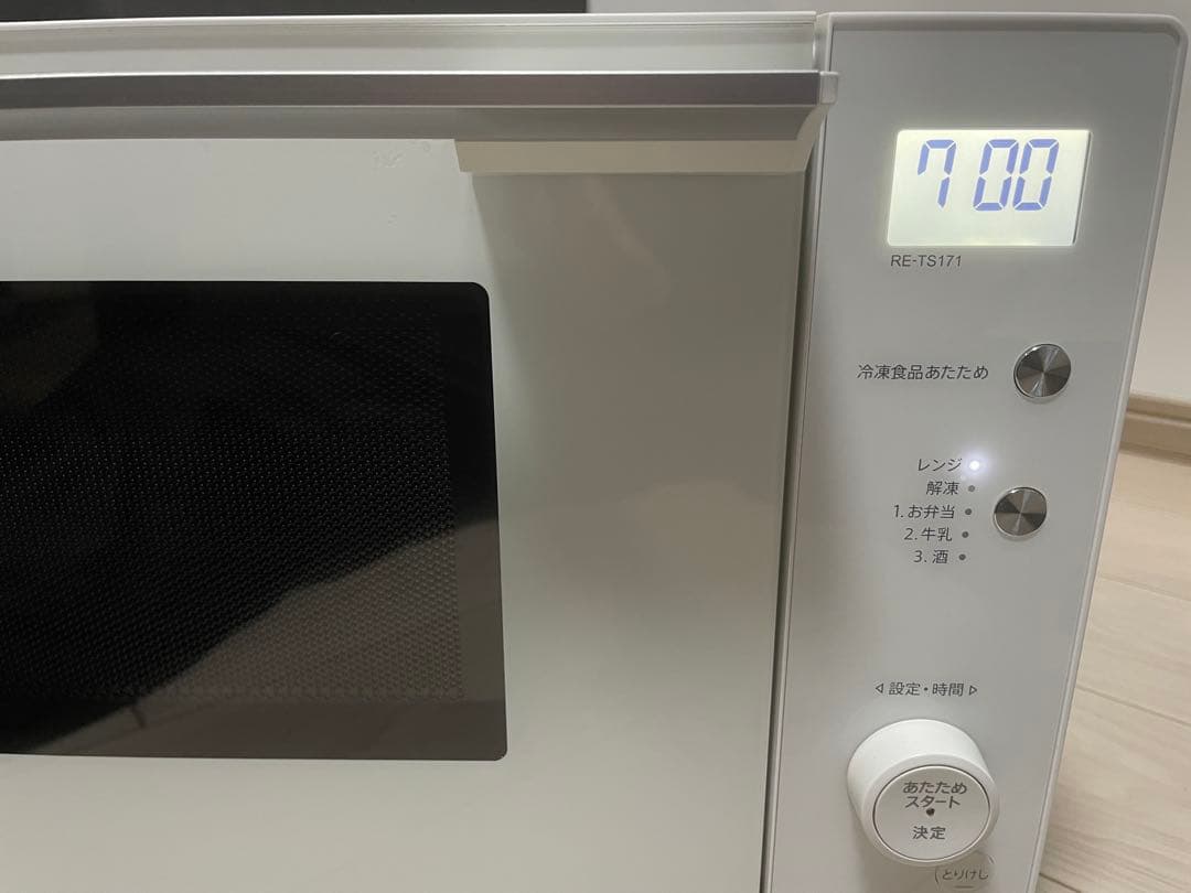 SHARP 電子レンジ　RE-TS171-W 2023年製