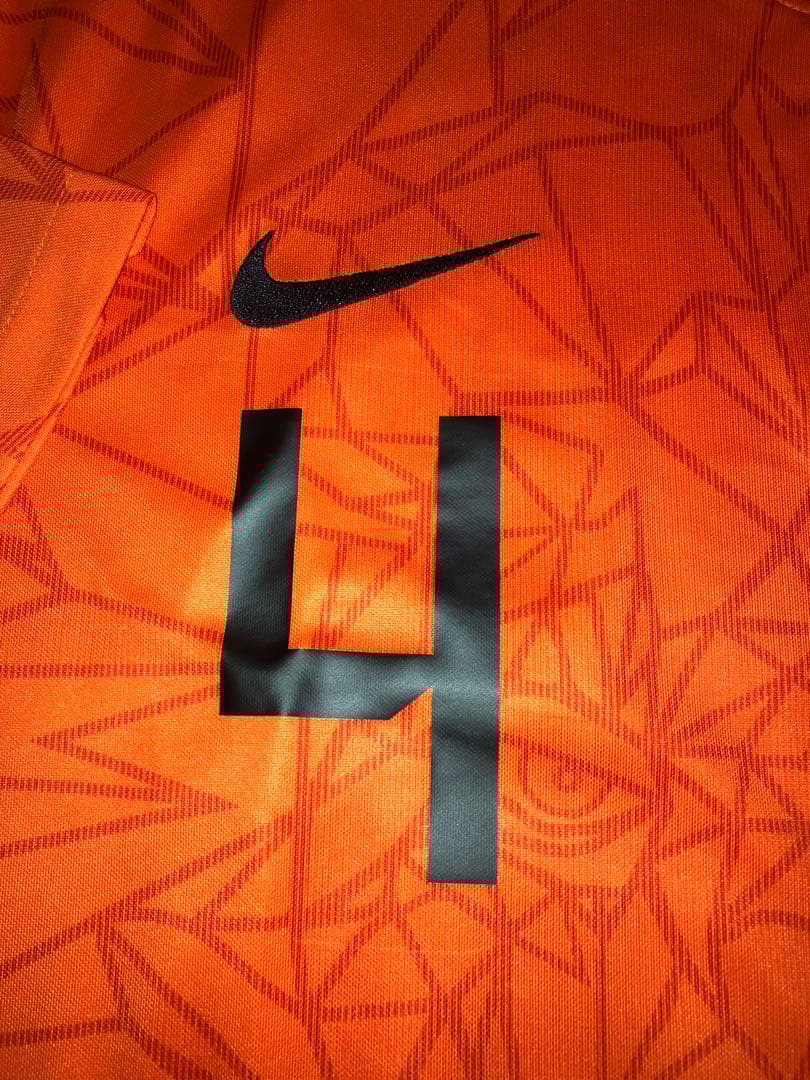 オランダ代表　ユニフォーム　ファンダイク　インポートM