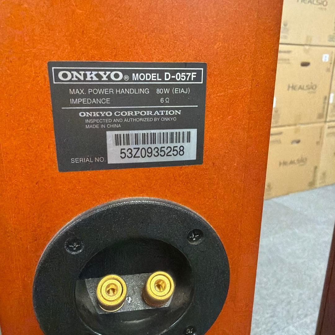 ONKYOフロアスタンディングスピーカー　MODEL D-057F 2本