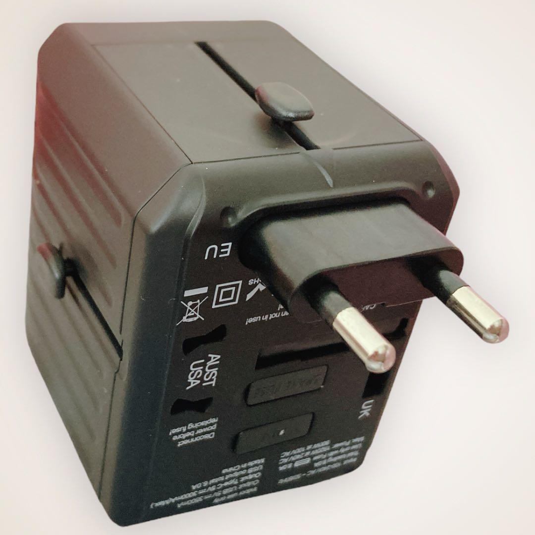 海外変換プラグ 海外コンセント PD高速充電 全世界汎用 海外旅行用