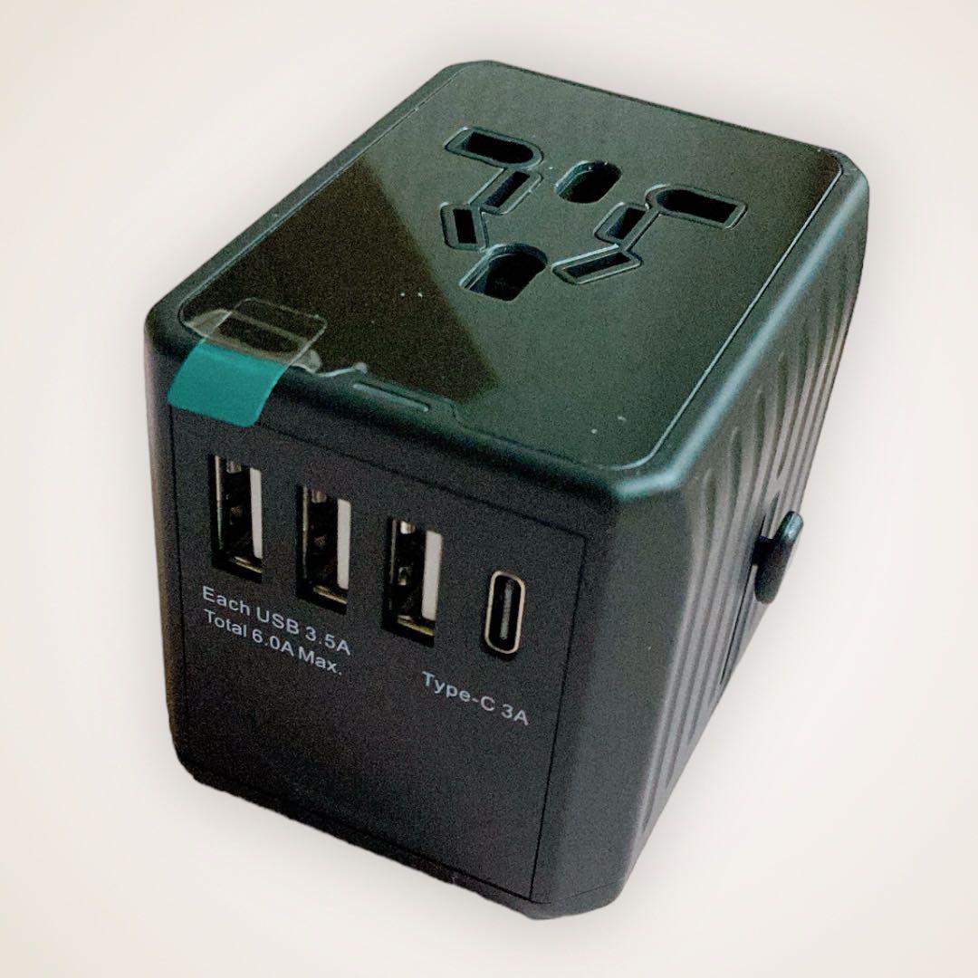 海外変換プラグ 海外コンセント PD高速充電 全世界汎用 海外旅行用