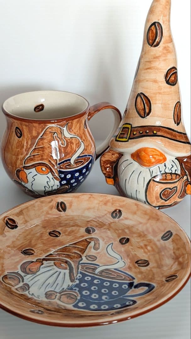 ポーリッシュポタリー ⭐レア Moja コーヒーセット✩˚。⋆