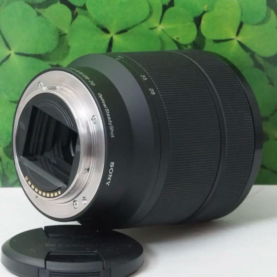 【美品】Sonyソニー⭐️FE 28-70mm フルサイズ対応 標準レンズ 黒