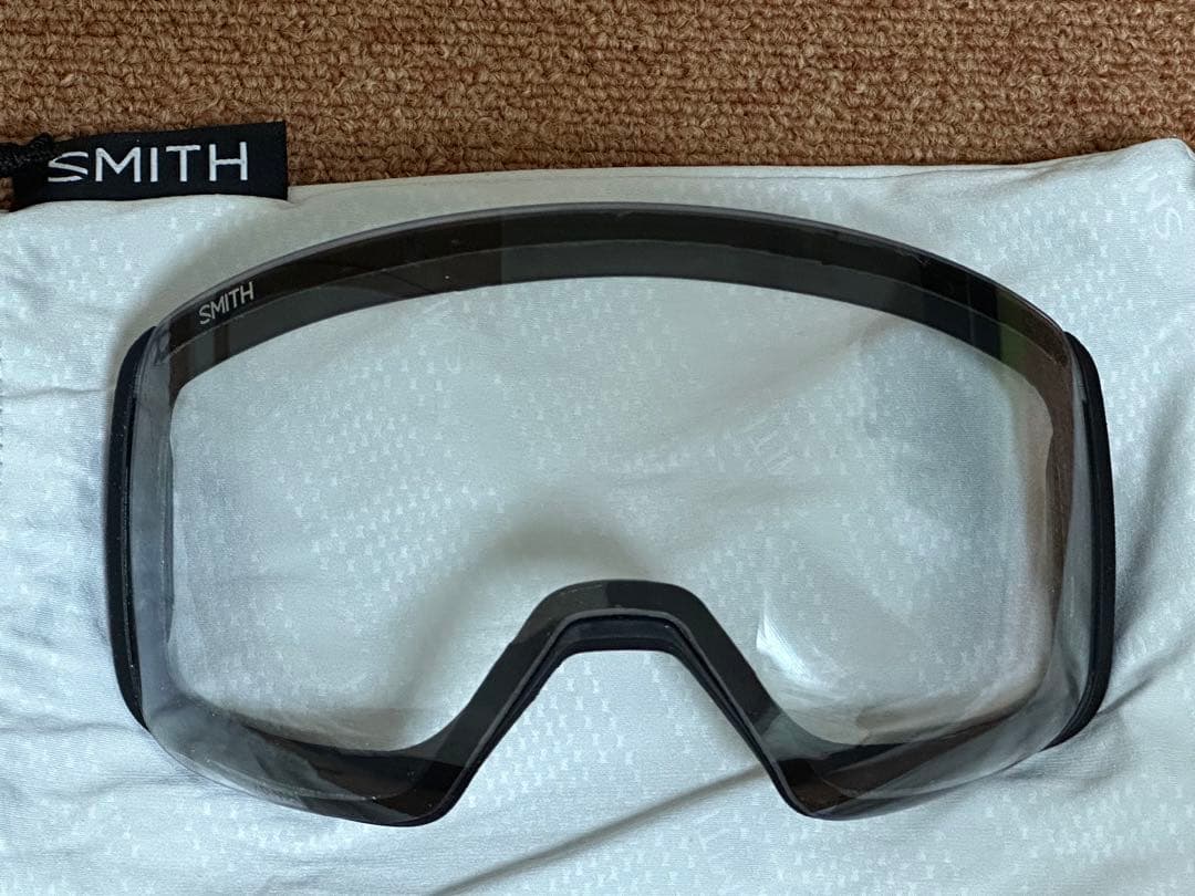 【値下げ】SMITH 4DMAG ゴーグル レンズ3枚 ケース延長ベルト付スミス