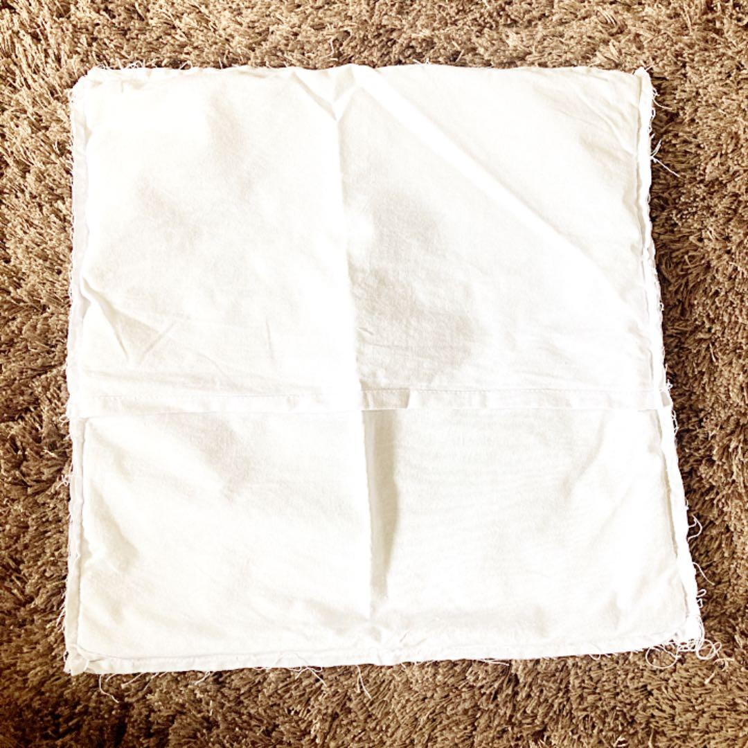 新品＊メキシコ刺繍＊クッションカバー＊グレー系