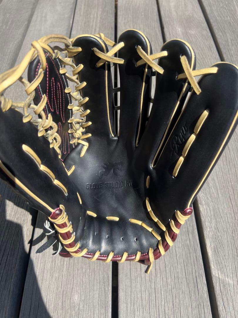値下げ⭕️RYU 硬式用　外野用グローブ　オーダー