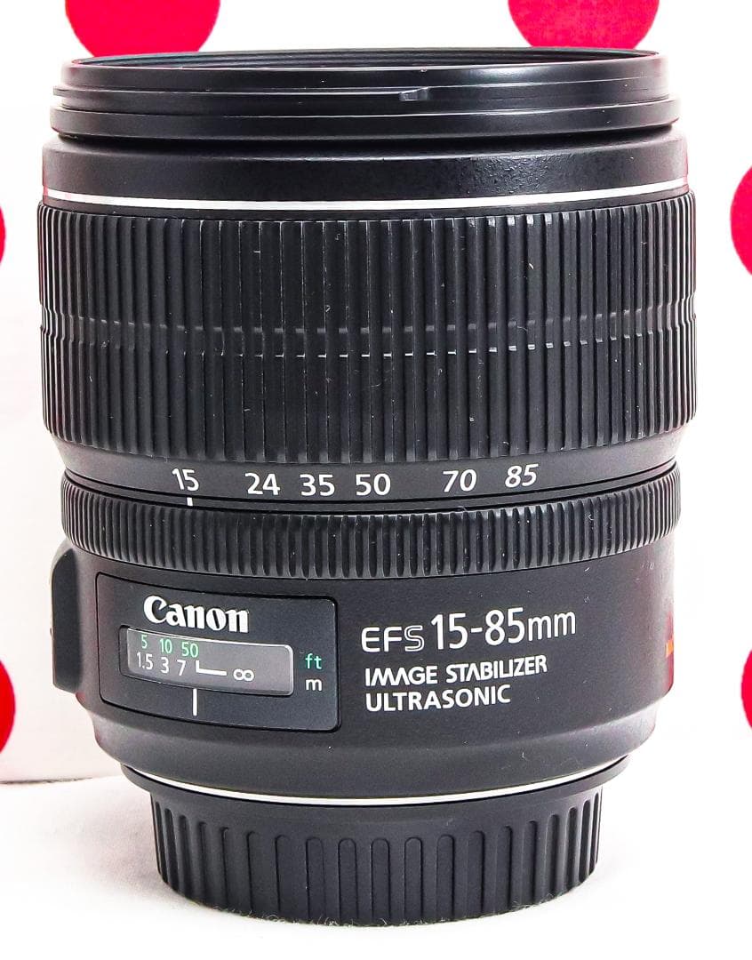 美品 Canon EF-S 15-85mm IS USM❤手振れ補正❤万能レンズ