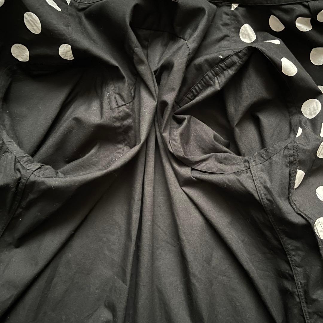 BLACK COMME des GARCONS ドットシャツ size S