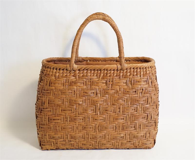 山葡萄　籠　カゴ　かごバック　やまぶどう 亀甲編み かご バック