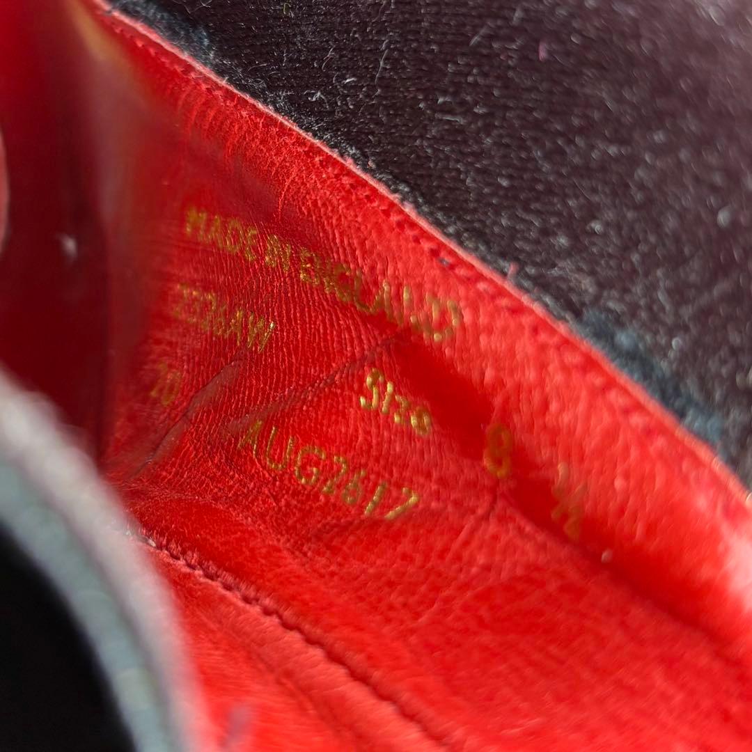 【パンダ！】サンダース SANDERS サイドゴアブーツ 黒 8.5