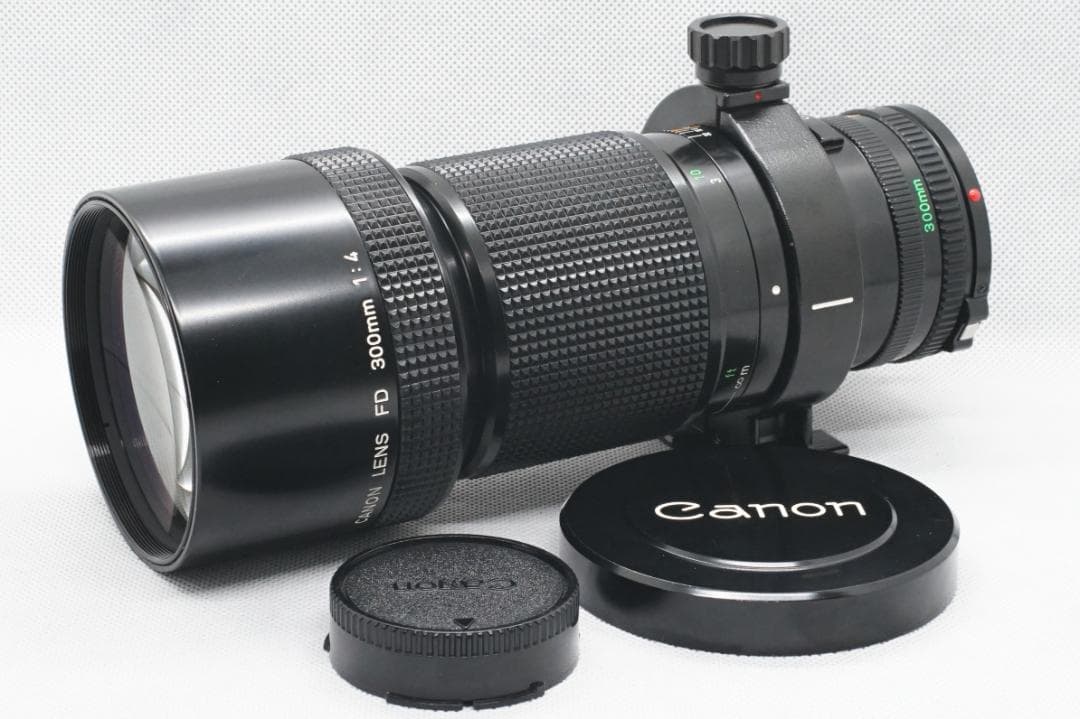 [良品/作例] Canon New FD 300mm f4 キヤノン 望遠