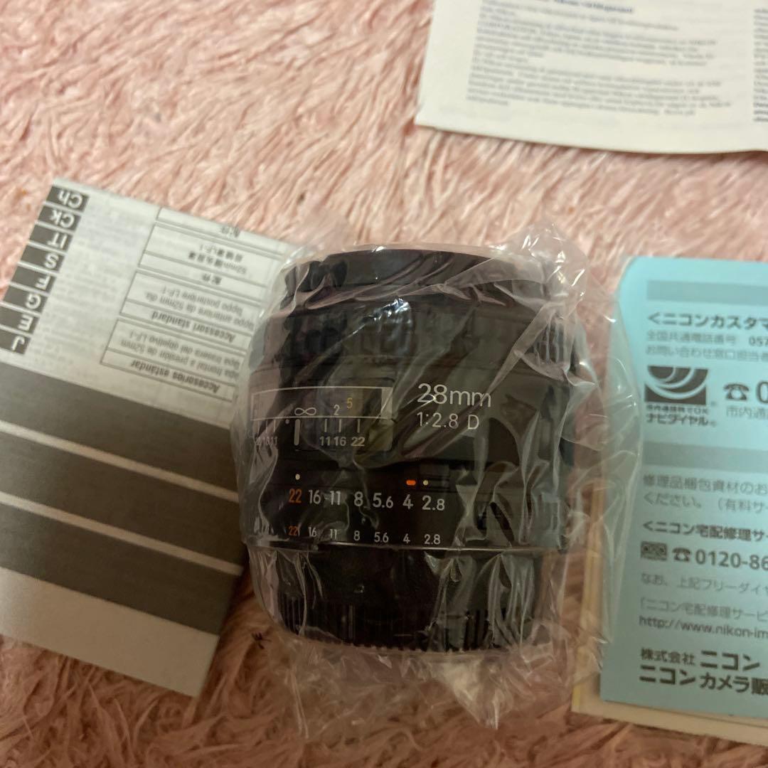 Nikkor 28mm f/2.8 D レンズ　NIKON ニコン