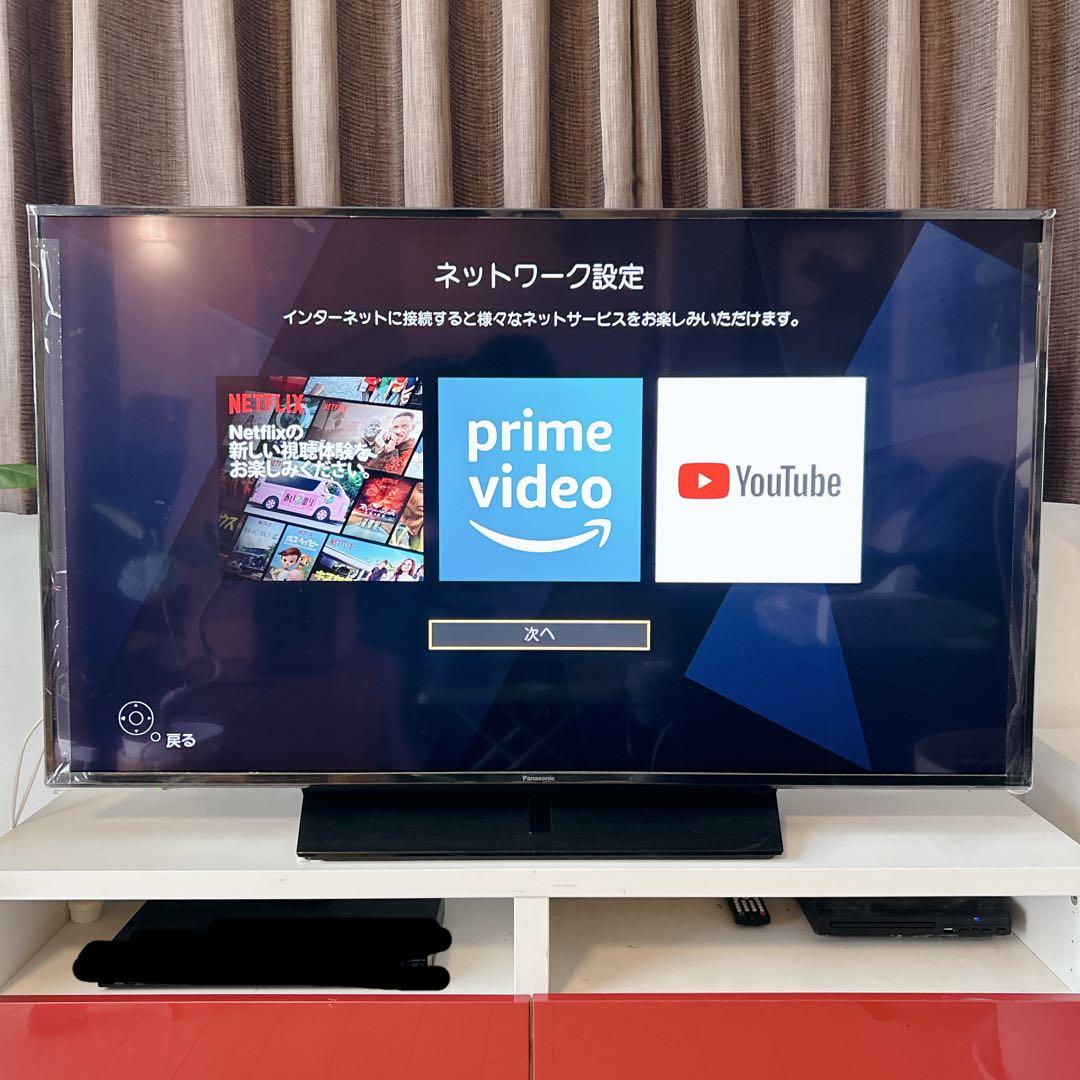 【美品】Panasonic TH-49HX850 49インチ 4K液晶テレビ