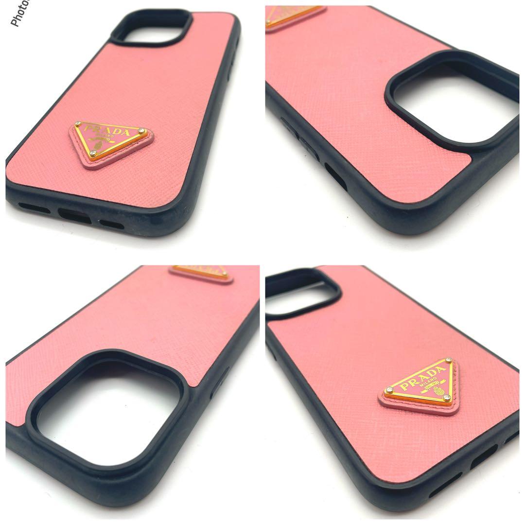 【大幅値下げ‼️】PRADA 三角ロゴ iPhone 15 Pro ケース
