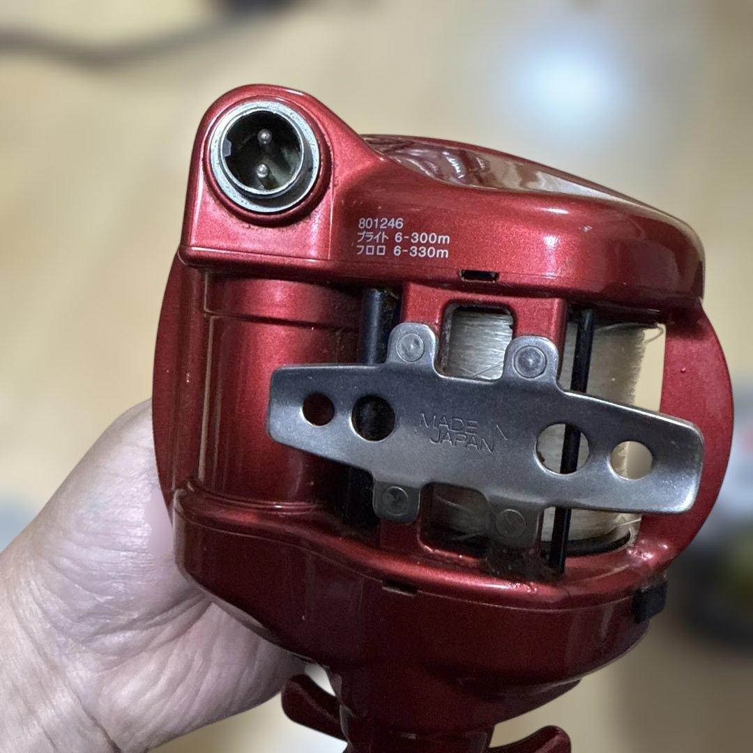 電動リール 赤 銀 2台セット