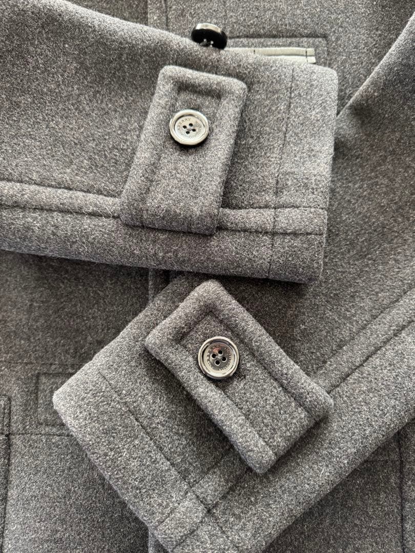 バーバリー　ロンドン　ダッフルコート　M チェック裏地