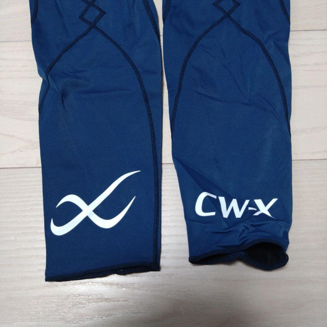 cwx マラソン タイツ ロング メンズ M 青