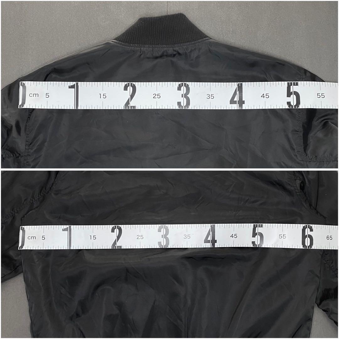 ラコステ MA-1 ジップアップ ブルゾン ブラックsize100 XL