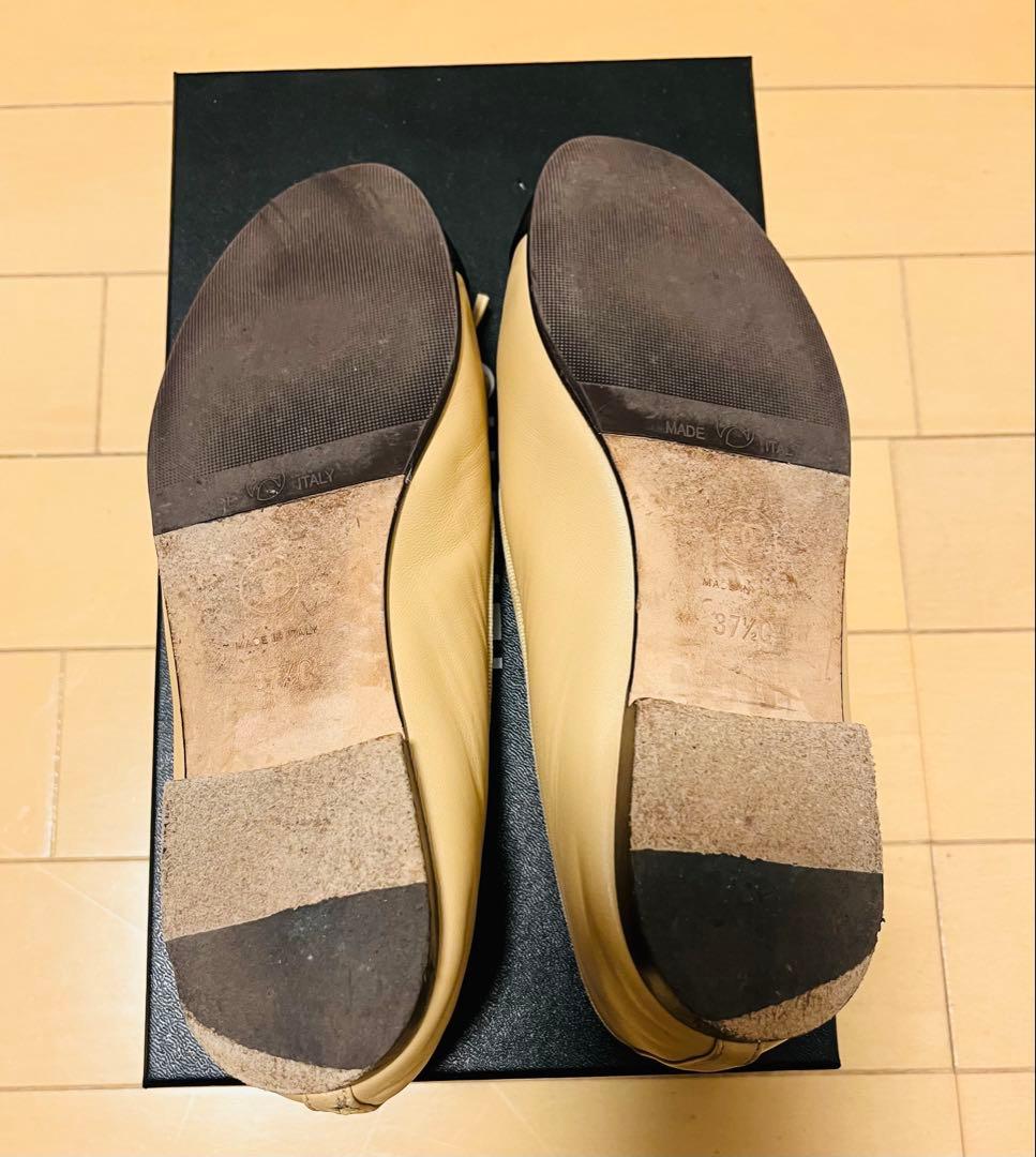 CHANEL バレリーナ バイカラー　37.5