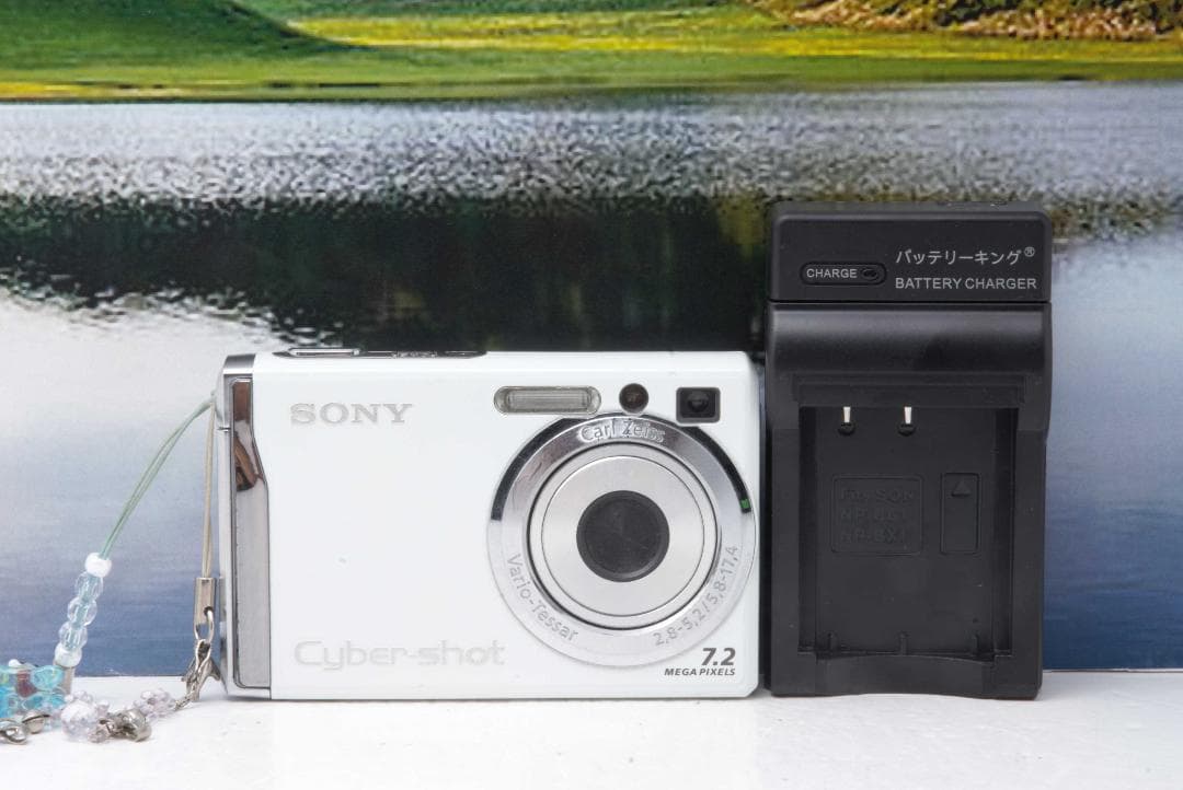 SONY ソニー Cyber−Shot DSC-W80 ピンク デジカメ 綺麗