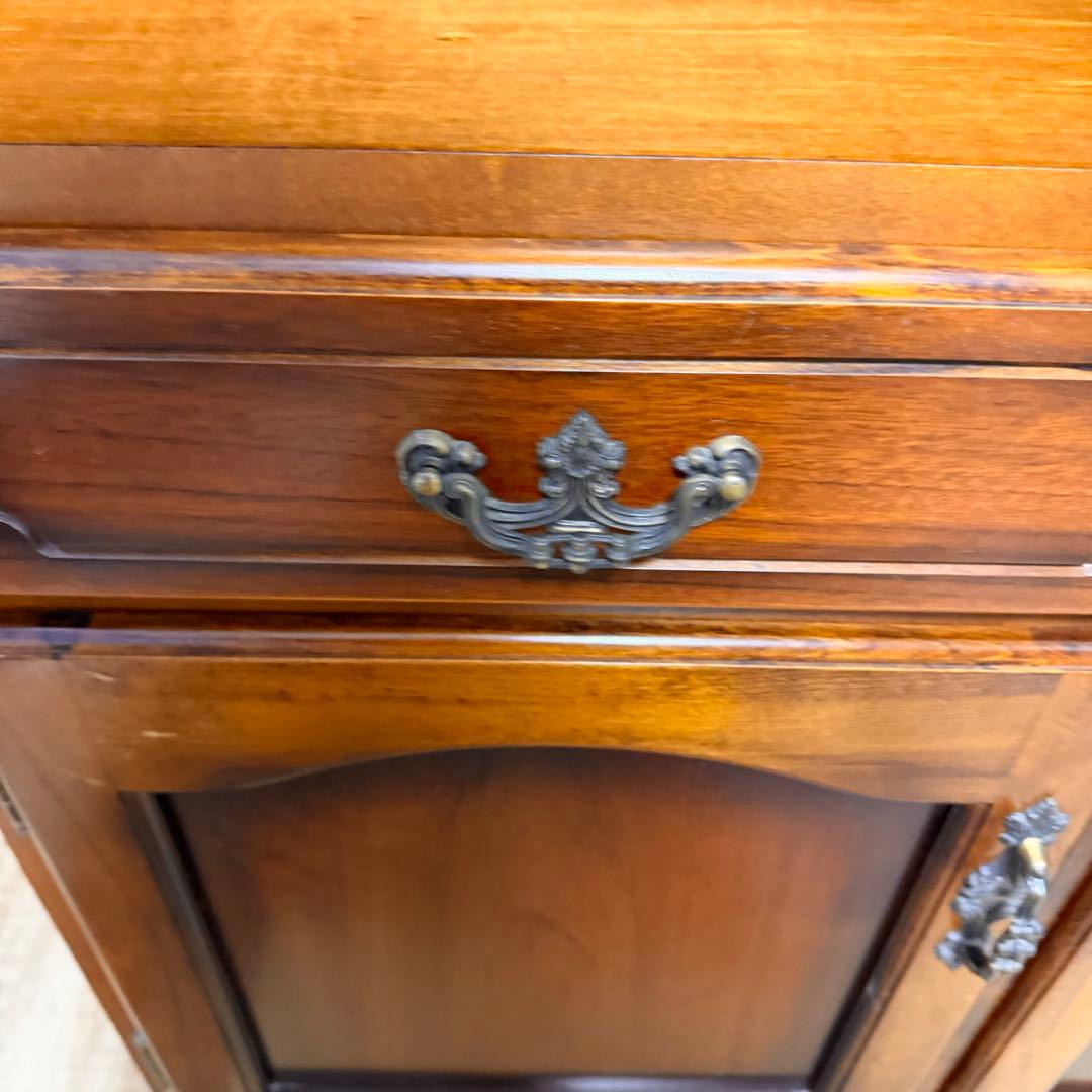 カリモク karimoku コロニアル 食器棚 キャビネット 観音開き キッチン