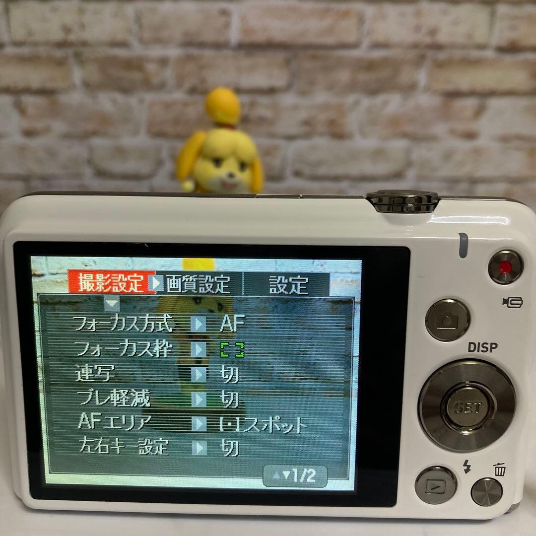 【良好品】CASIO EX-ZS27 ホワイト 動作確認済み 付属品フルコンプ