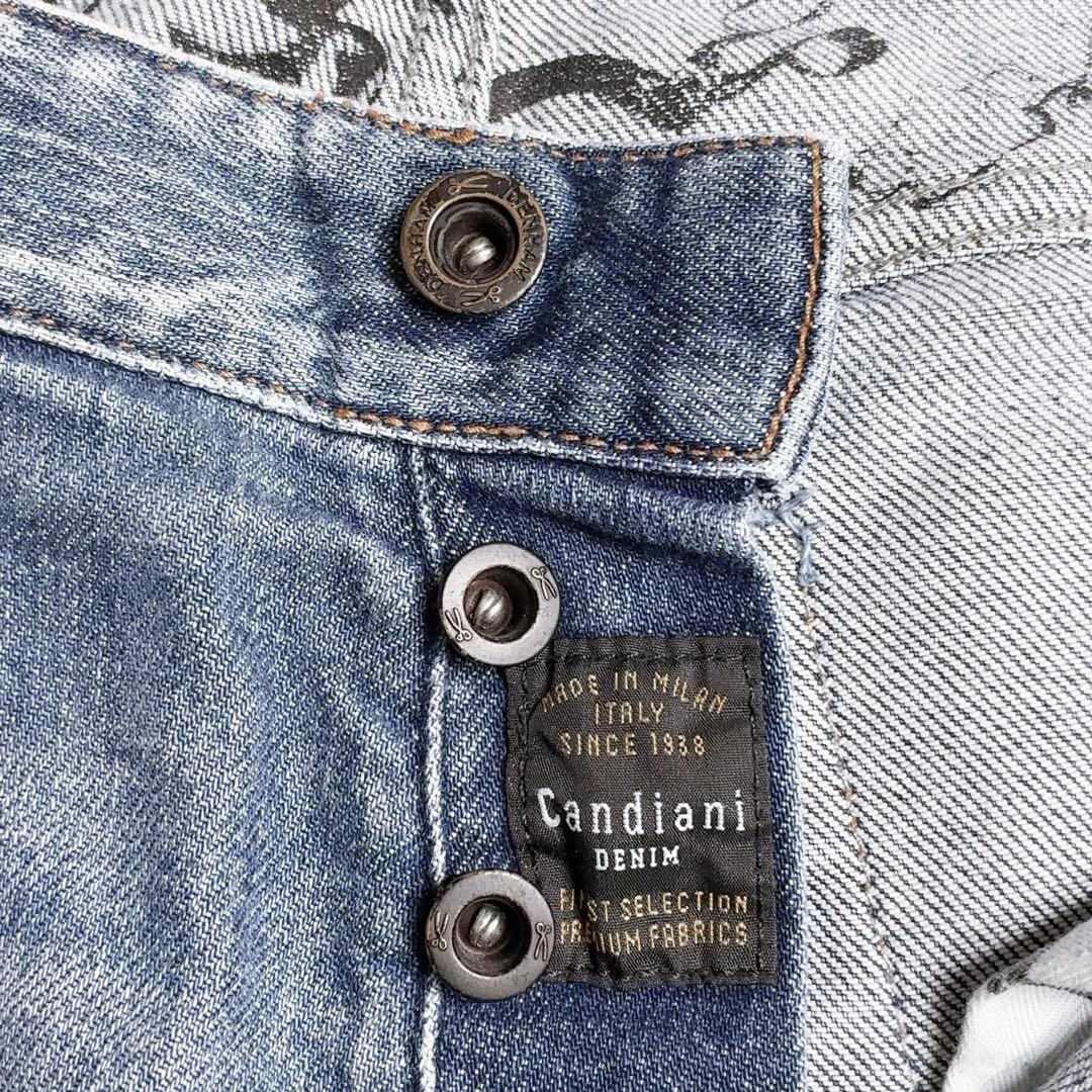 DENHAM レイザー スリムフィット W33 カンディアーニ ストレッチ 赤耳