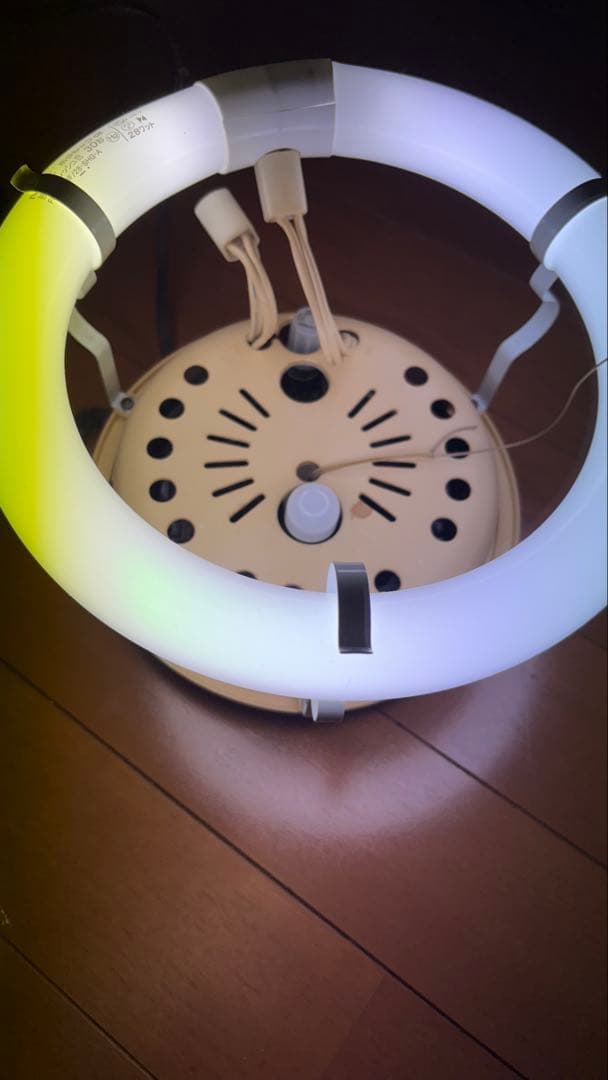 家庭用つり下げ式照明器具 KC-657PN 傘電気 電気傘 昭和レトロ