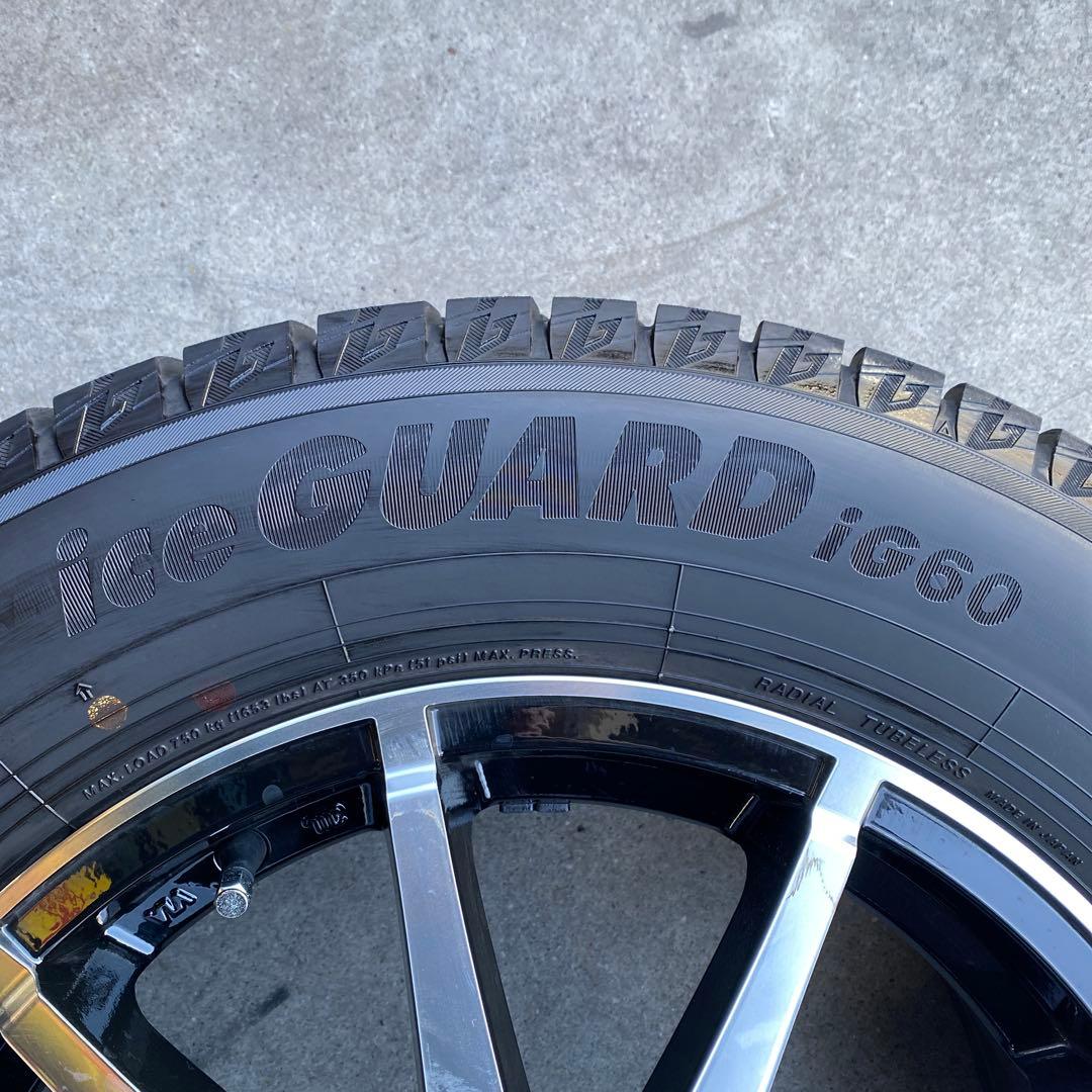 バリ溝ヨコハマスタッドレスセット215/65R16アルファード、ヴェルファイア