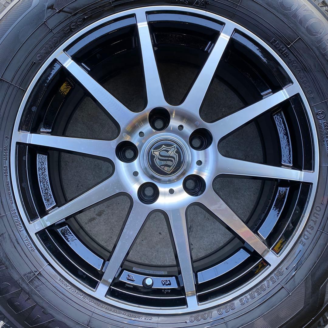 バリ溝ヨコハマスタッドレスセット215/65R16アルファード、ヴェルファイア