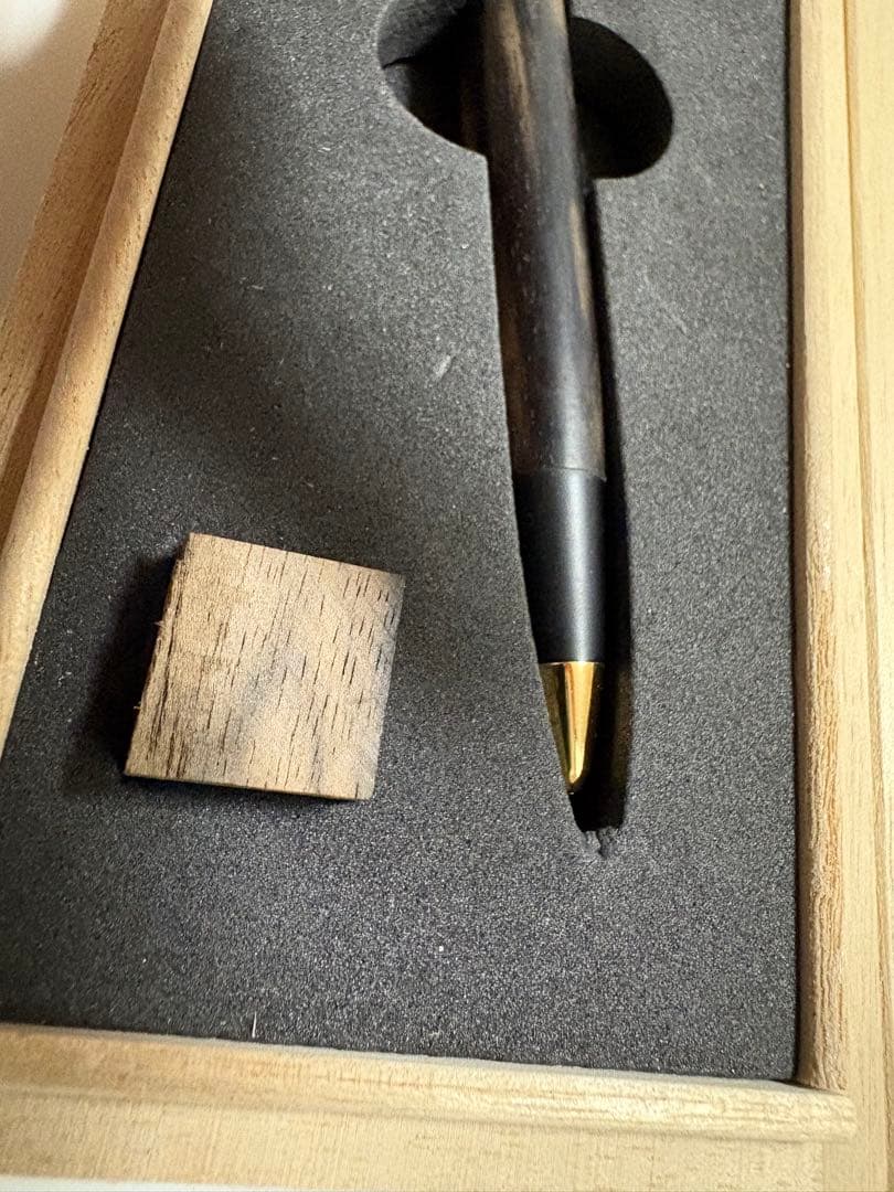 野原工芸 特上黒柿 シャープペンシル