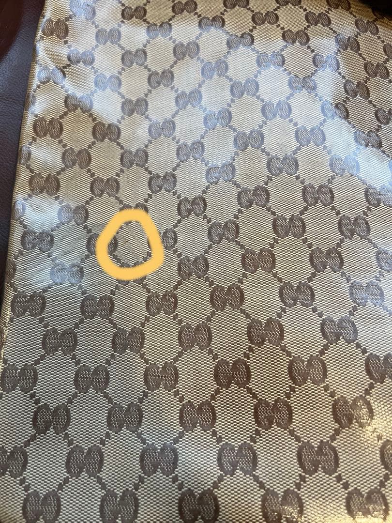 GUCCI ブラウン ショルダーバッグ 光沢仕上げ