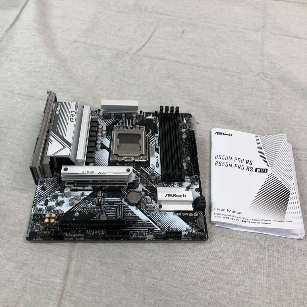 真*崎様 動作未確認　ASRock マザーボード B650M Pro RS AM