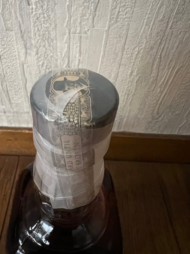 【超貴重】ジャックダニエル Old No.7 青紙封印　ヴィンテージ1977年