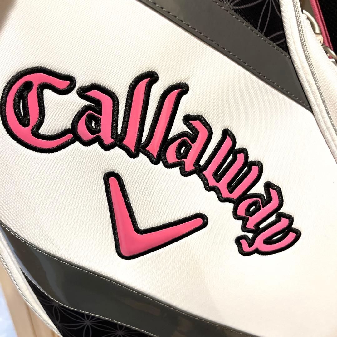 Callaway Solaire ゴルフバッグ　キャロウェイ　ケース　ピンク　黒