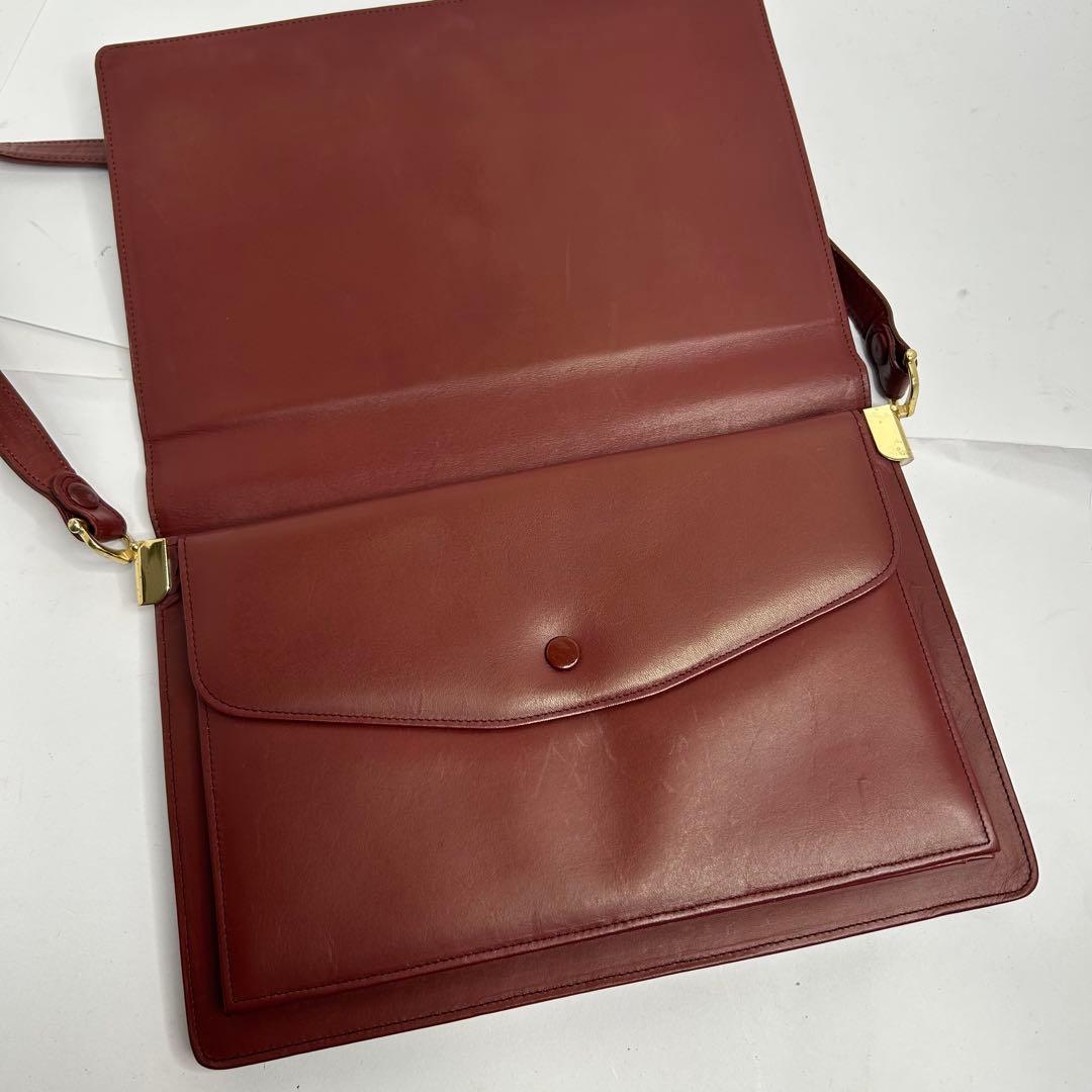 【美品✨️】Cartier カルティエ ショルダーバッグ マストライン フラップ