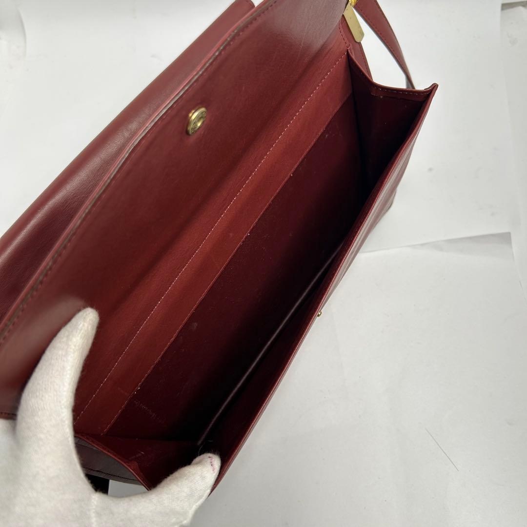 【美品✨️】Cartier カルティエ ショルダーバッグ マストライン フラップ