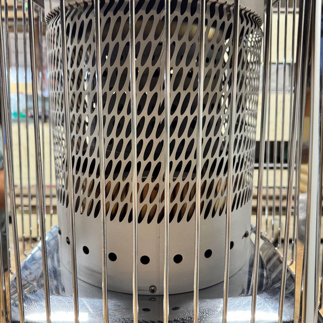 DAINICHI FM-196F ガスファンヒーター 円筒形 安全ガード付き