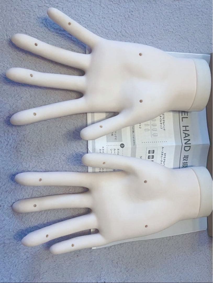 ネイリスト技能検定試験モデルハンド JNEC認定モデルハンド(両手)