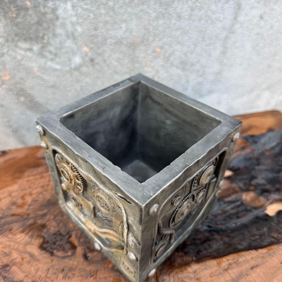 手作植木鉢 グラデーション树脂鉢 塊根植物 グラキリス パキプス アガベ)