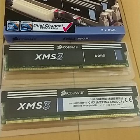 その他 CORSAIR CMX16GX3M2A1600C11