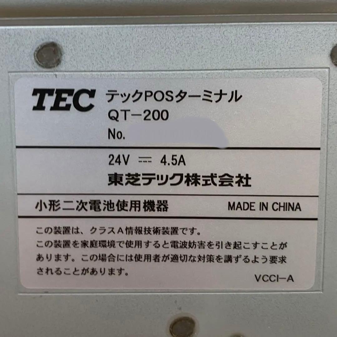 【中古品】テックPOSターミナル QT -200