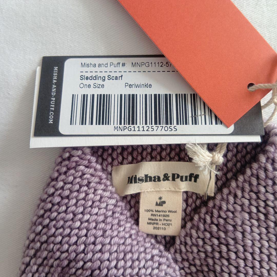 マフラー misha&puff Sledding Scarf Periwinkle