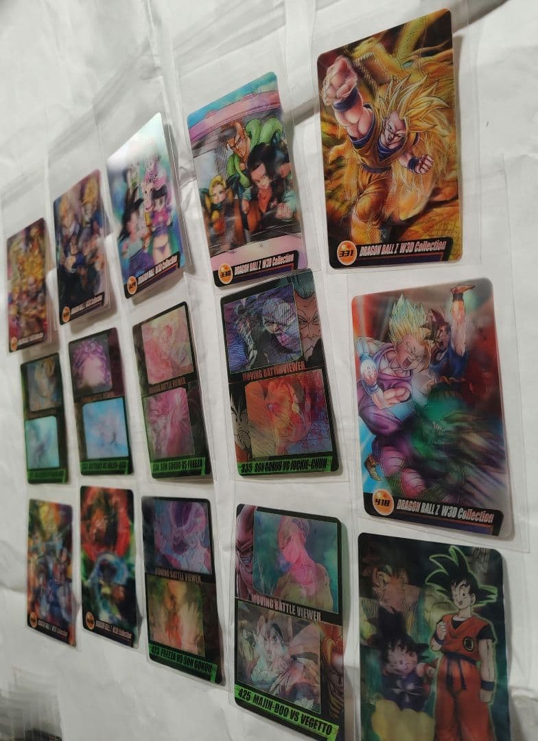 ドラゴンボール 森永ウエハースカード 3D17枚＋N62枚 まとめ売り 79枚