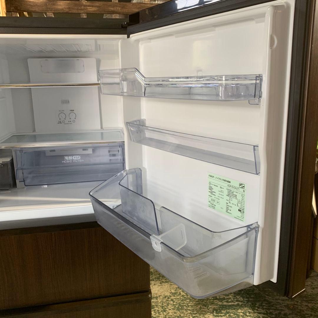 I400\" AQUA 3ドア 238L 冷蔵庫 AQR-SV24J(T)