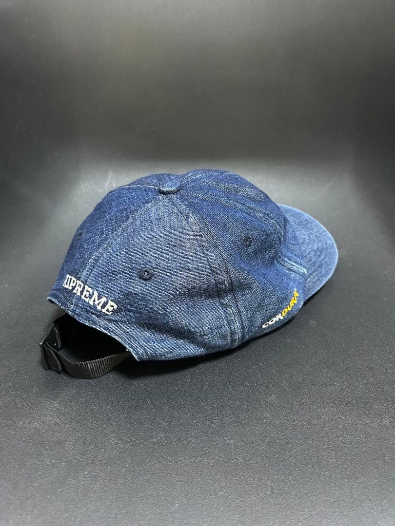 Supremeシュプリーム コーデュラ デニム スモールボックス 6パネル