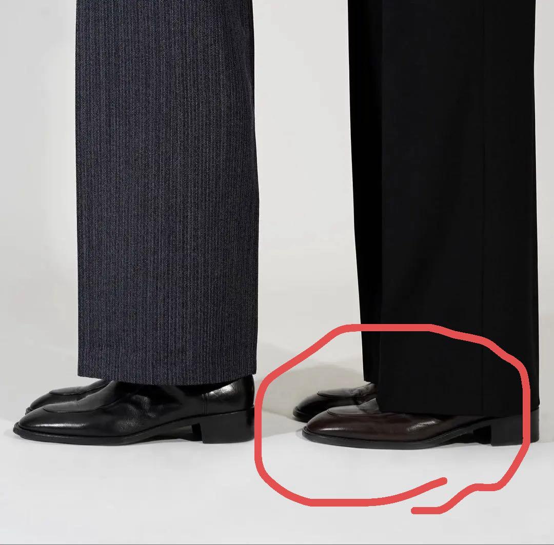 Husbands Paris ブーツ　ダークブラウン 43